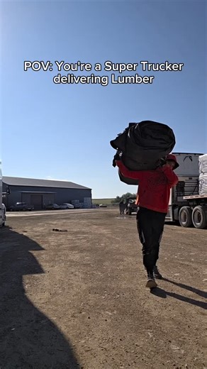 A Day in the life of an OTR Trucker! Delivering Lumber 💪 #trucking #cdl | Trucker Pax