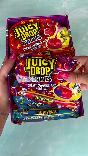 Juicy Drop Gummies Unboxing ASMR | Yummy Candy Treats