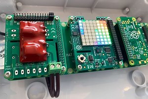 Raspberry Pi HAT Rack DIN rail mount