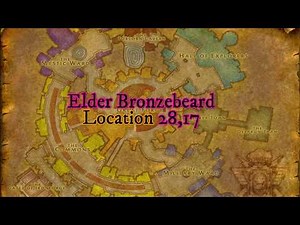 Bronzebeard the Elder Location - Classic WOW