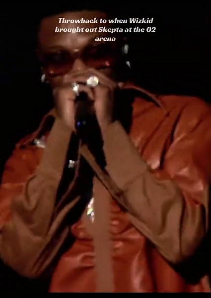 Throwback to when Wizkid brought out Skepta at O2 arena London#wizkid #skepta #02arena #fyp #wizkidconcert @Wizkid