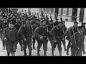 The German Army Marches Through Brussels