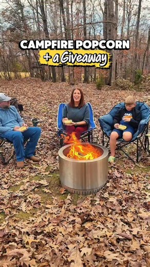 Campin' Erin | GIVEAWAY CLOSED. Congratulations to @jackadventuresawait! Making popcorn over the fire just feels like classic camping, and the Open Fire... | Instagram