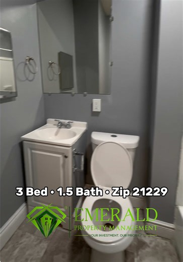 🚨 House for rent🚨 Baltimore city zip code 21229 -3beds -1.5bath Please contact ReDon@emeraldpropertymgmt.com 443-541-4471 Welcome to this charming 3-bedroom, 1.5-bathroom home located in the heart of Baltimore, MD. This property boasts a range of modern amenities designed to enhance your living experience. The home features LVP flooring, adding a touch of elegance and durability to the space. The bedrooms are carpeted, providing a cozy and comfortable atmosphere. The house also comes equipped 