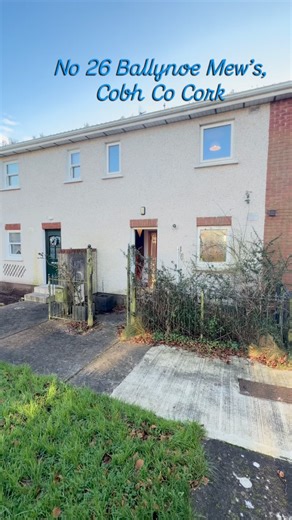 New to market No 26 Ballynoe Mew’s Cobh Co Cork - Guide price €230k - 2 bed terraced house | Johanna Murphy & Sons Estate Agents