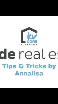 kvCORE Mobile App Notification Center