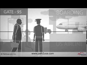 Airport check in procedure