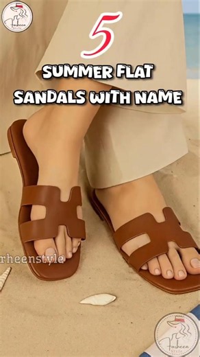 5 trendy summer flats with name 💞 #farheenstyle #shortsfeed #shorts #viral #trending #viralshorts