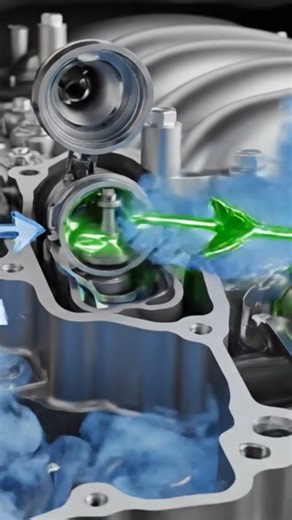 How to work pcv Valve in vehicle #entertainment #science #mechanical #automobile #vehicles