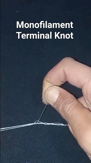 Essential Fishing Knot to Tie Your Monofilament or Fluorocarbon Leader to a Fishing Hook or Swivel