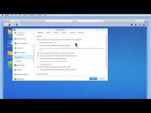 How to setup a Synology NAS (DSM 6) - Part 32: Security settings to consider enabling