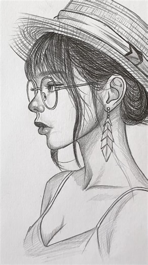 Easy technique to Learn Nose Drawing 😍 #shorts #art #drawingtutorial #sketch