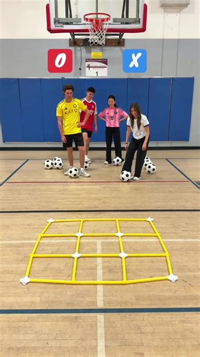 Soccer Tic Tac Toe Challenge: Boys vs Girls Showdown