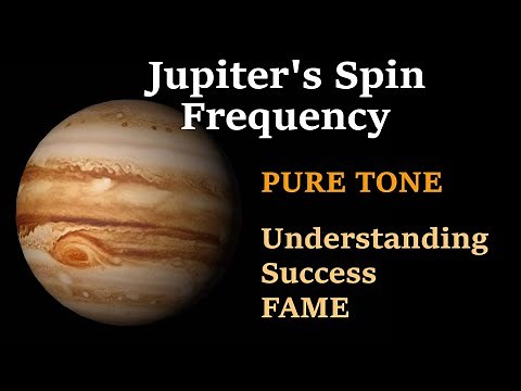 Jupiter spin frequency - PURE TONE - 1hour