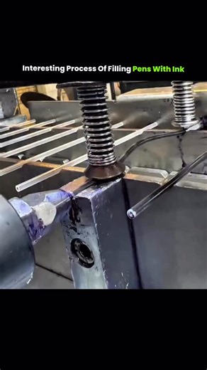 N E X O on Instagram: "Pens are filled with ink through a controlled industrial process. Ink is measured precisely and injected into the pen reservoir using automated machines. Sealing mechanisms prevent leaks and ensure consistent flow. Quality control checks monitor ink levels, air bubbles, and proper sealing. This process guarantees that every pen writes smoothly and maintains its performance over time. via: @selena_pendigital #veer_editex #facts #knowledge #didyouknow #innovation #technology