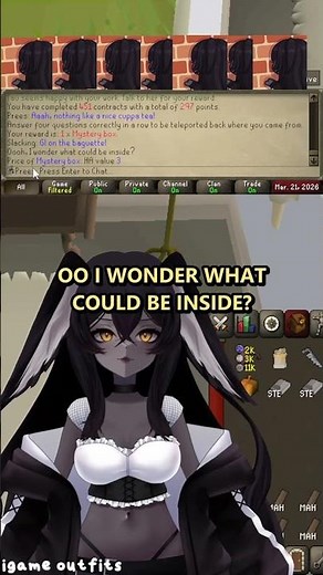 These boxes can drop the STALE BAGUETTE (stale bucket) #oldschoolrunescape