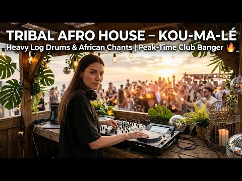 TRIBAL AFRO HOUSE – KOU-MA-LÉ | Heavy Log Drums & African Chants | Peak-Time Club Banger 🔥