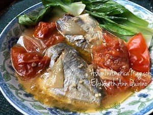 Filipino Pinangat na Isda - Fish Stew in Tomatoes