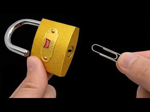 A crazy idea from a locksmith! Billions of people don't know this secret.