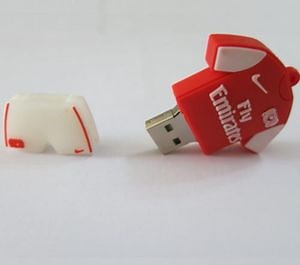 [Hot Item] Clé USB en PVC Fabregas Ball Vêtements Mémoire Flash Pénis
