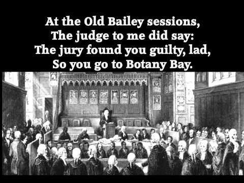 Botany Bay (Cecil Sharp modified Version with Lyrics) Arr P.M.adamson