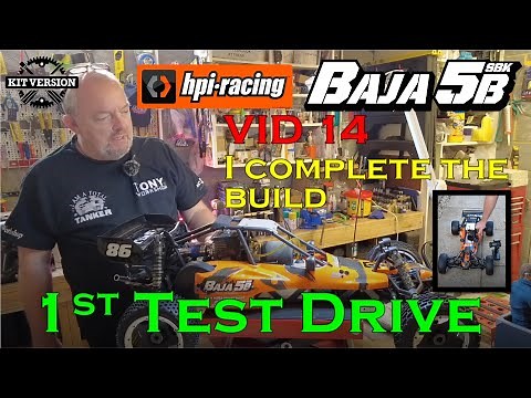 I COMPLETE the build of the HPI 1/5 scale GAS Baja 5B (VID 14)