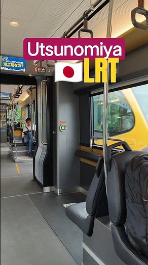 Utsunomiya LRT Ride | Inside View of Japan’s Newest Light Rail Transit