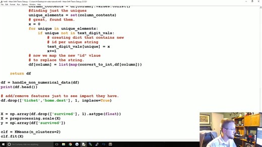 40.Mean Shift with Titanic Dataset - Practical Machine Learning Tutorial with Py