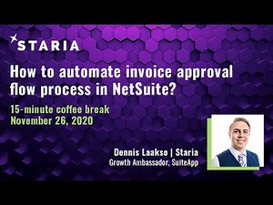 Webinar recording: How to automate invoice approval flow process in NetSuite