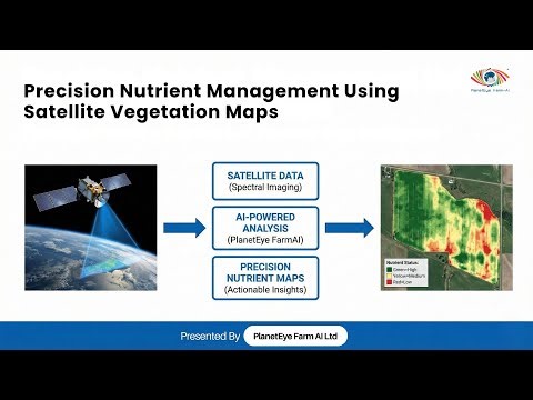 Precision Nutrient Management Using Satellite Vegetation Maps