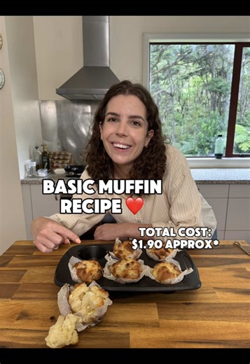 Easy and Affordable Basic Muffin Recipe