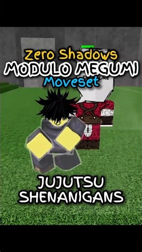 MODULO Megumi Moveset | #jjs #skillbuilder #skillbuilding