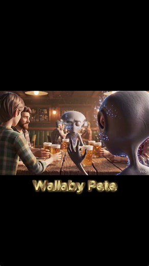 wallabypete Alien's first pub crawl