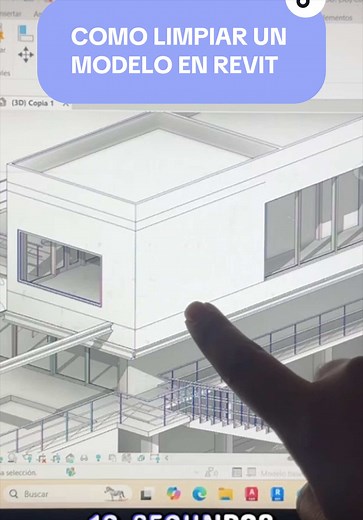 Cómo limpiar un modelo 3D en Revit: eliminar cortes y líneas sobrantes
