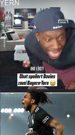 Chat spoils Davies' two Bayern goals 😭
