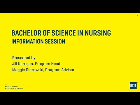 BCIT - Nursing (BSN) Online Info Session - May 2024