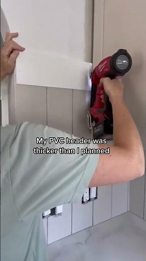 DIY shiplap kitchen backsplash!