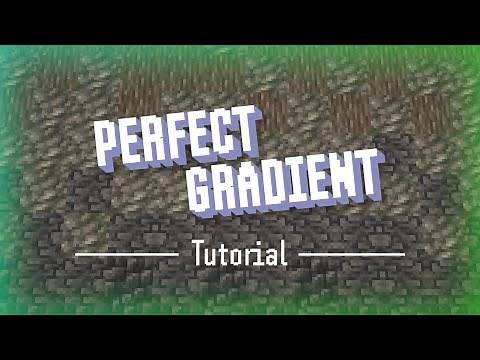 How to Create the *Perfect* Minecraft Gradient - FULL GUIDE