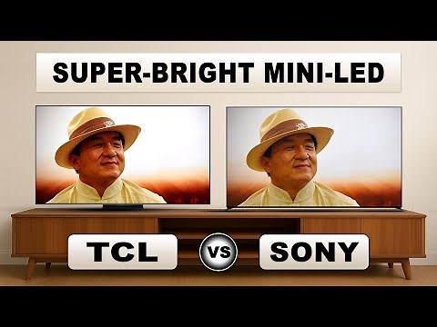 TCL QM8K vs Sony BRAVIA 9 XR90 – Ultimate 2025 TV Comparison
