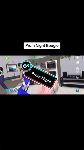 Prom Night Boogie for the teens 💃 #promnight #simslife #simsfreeplay #fyp #alishasims