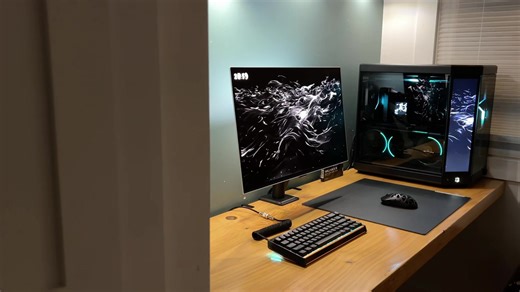 Cleanest setup ever check out my other vids#techtok #mouse #compsetup #wallpaper #windowsetup