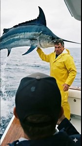 Huge Swordfish Jumps Inside Fishermen’s Boat 😱 (Shocking Moment)