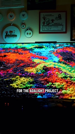 adafruit on Instagram: "Run HyperHDR, an open-source ambient lighting system, on a Raspberry Pi and plug in a Pixel Trinkey to control NeoPixels to light up in colorful harmony with your TV or monitor. Great for immersive gaming sessions or moody movie nights."