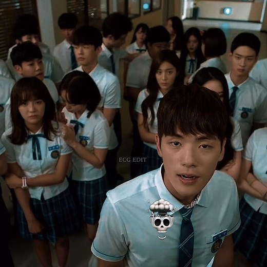 first time 🤔🤯all shocked 😦 school 2017#kdrama ##attitude #drama