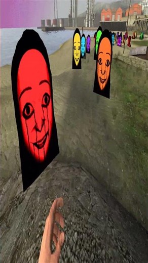 Nextbot Ellis, Lingangu, Juggler And Hamood In GMOD #shorts #garrymod #goldgmod #gmod #funny