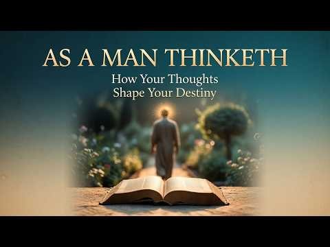 How Your Thoughts Shape Your Entire Life – As a Man Thinketh (Powerful Summary)