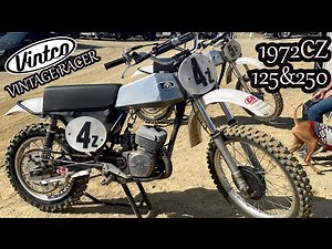 1972 CZ125 & 250 Vintage Racers