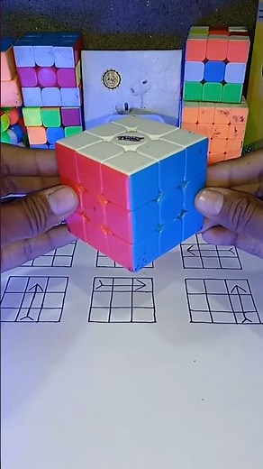 How To Solve The Rubik's Cube Puzzle in 20 Scends #rubikscube #puzzle #viral #trending #shorts