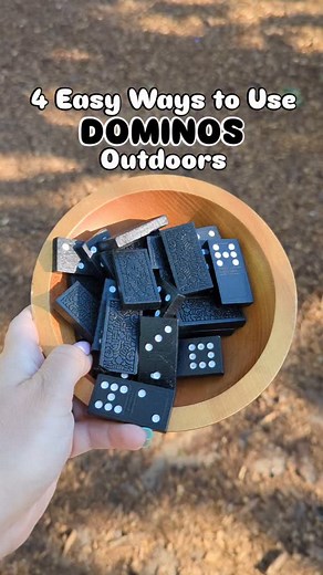 Hailey | Kindergarten & Play-Based Learning on Instagram: "Take math outside with these 4 simple & engaging domino ideas for your early years learners! 🌿 Whether you're working on number recognition, subitizing, or simple addition, dominos are the perfect hands-on tool to bring your math program to life outdoors. Which activity will you try first? Here are 4 ways to play: 1. Domino Number Hunt 🔍 Hide dominos around your outdoor space. As students find them, they name the numbers or dot pattern