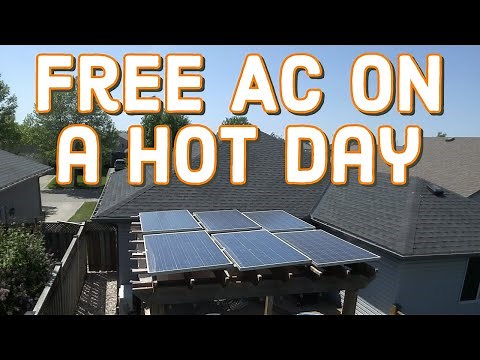 How I Cool My House For FREE! EG4 Solar Mini Split!